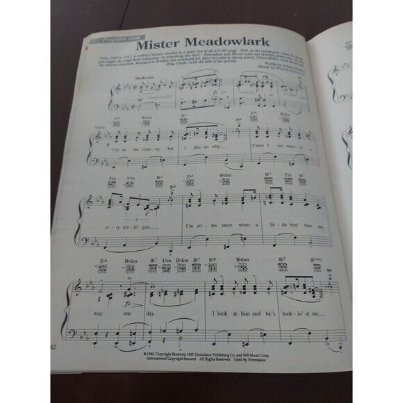 Vintage Sheet Music Magazine May June 1991 Book Standard Piano Edition Collect - Picture 8 of 13